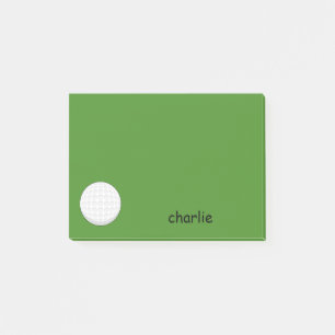 Bloco De Notas Golf Ball Personalize