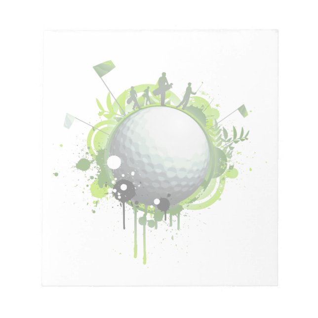 Bloco De Notas Golfe (Frente)