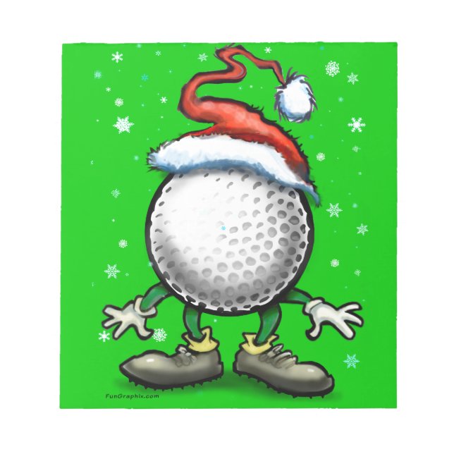 Bloco De Notas Golfe Natal (Frente)