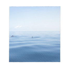 Bloco De Notas golfinho no mar