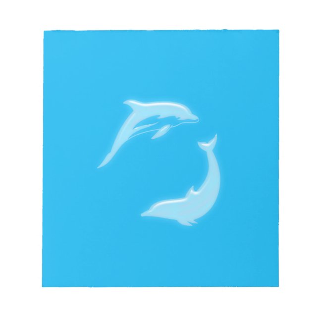 Bloco De Notas golfinhos (Frente)