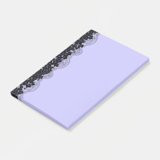Bloco De Notas Gothic Elegance Blue Black Cherry Blossoms