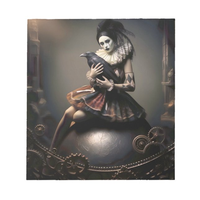 Bloco De Notas Gothic Fantasy Poster (Frente)
