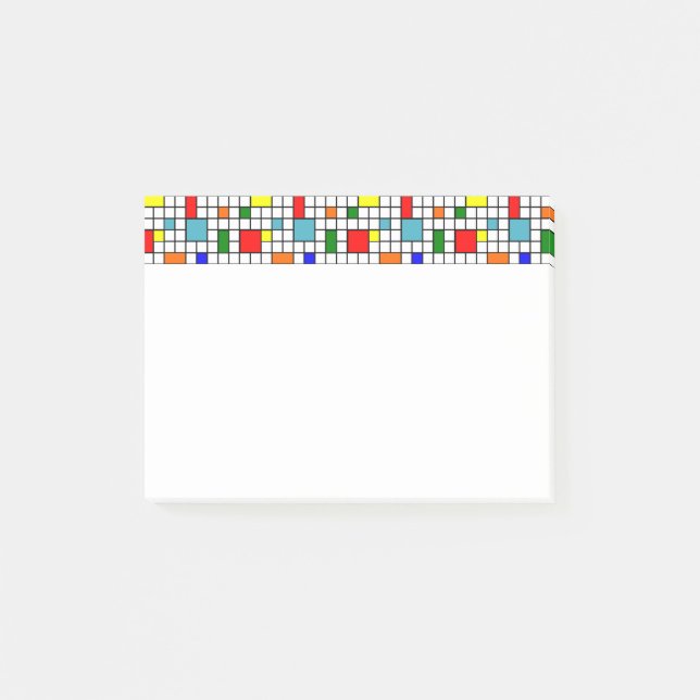 Bloco De Notas Grade Bauhaus (Frente)