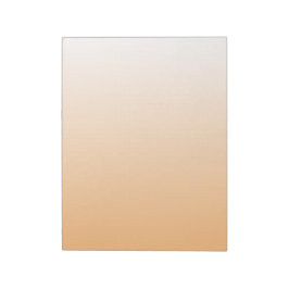 Bloco De Notas Gradiente Laranja e Branco