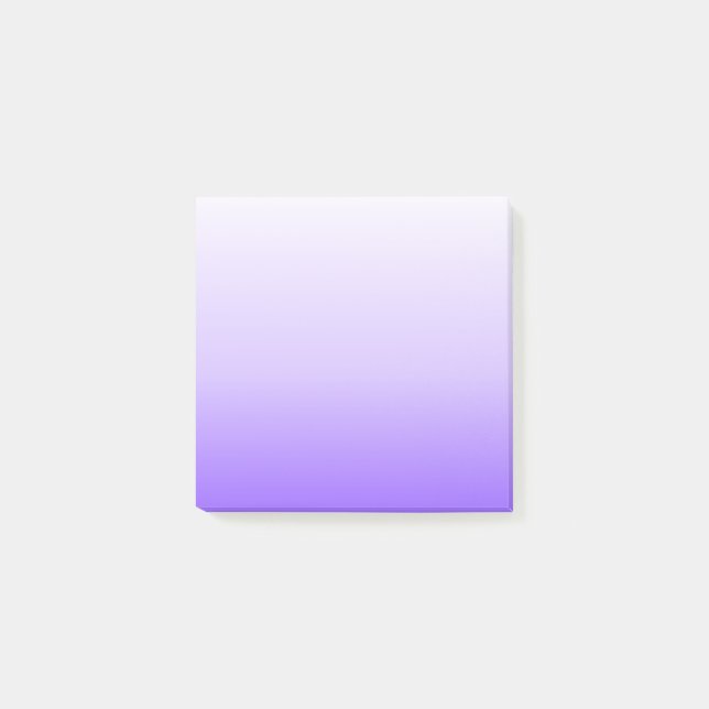 Bloco De Notas Gradiente Ombre Roxo (Frente)