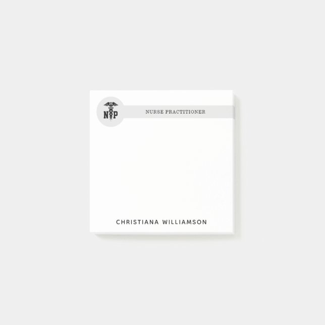 Bloco De Notas Graduação de Enfermeiro NP Personalizado (Frente)