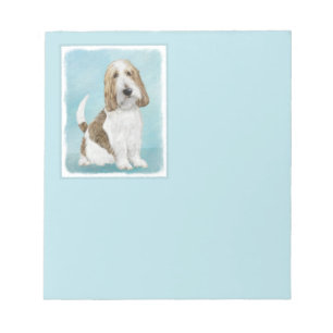 Bloco De Notas Grand Basset Griffon Vendeen - Arte Cão Original