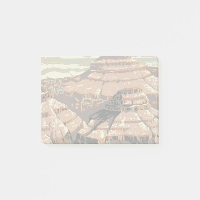 Bloco De Notas Grand Canyon Western Graphic Art American (Frente)