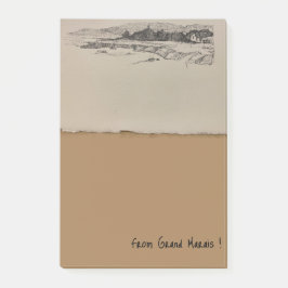 Bloco De Notas Grand Marais Notepad