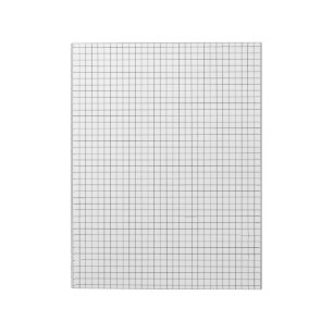 Bloco De Notas Grande almofada de nota do papel de gráfico