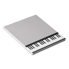 Bloco De Notas Grande Piano