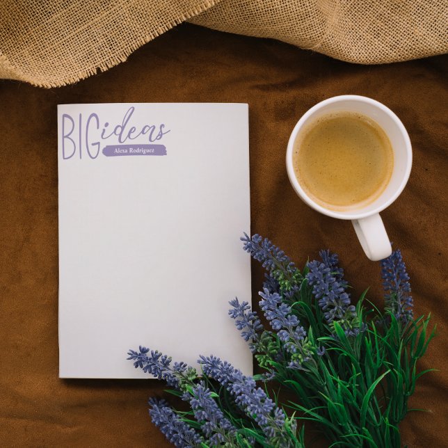 Bloco De Notas Grandes Ideias do Periwinkle (Criador carregado)