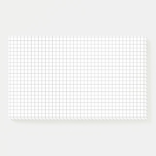 Bloco De Notas Grandes notas pegajosas do papel de gráfico (Frente)