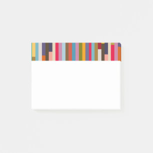 Bloco De Notas Grandes tiras Coloridas