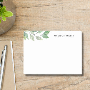 Bloco De Notas Granulado personalizado de aquarela