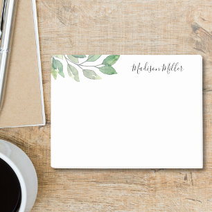 Bloco De Notas Granulado personalizado de aquarela