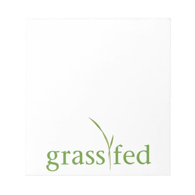 Bloco De Notas Grass Fed (Frente)