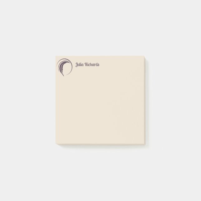 Bloco De Notas Gravador Dusky Color (Frente)