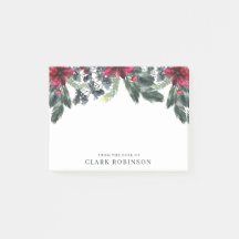 Green Spruce Red Poinsettia Natal