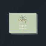Bloco De Notas Green Tropical Palm Tree<br><div class="desc">Green Tropical Palm Tree</div>