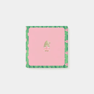Bloco De Notas Green Watermelon Gnomo