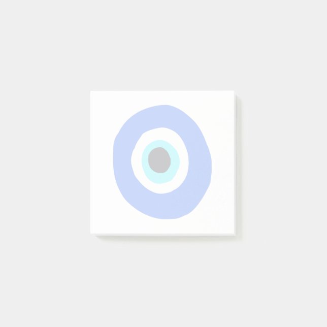 Bloco De Notas Grego - Símbolo da Sorte de Olho (Frente)