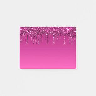 Bloco De Notas Grelha e Glitter