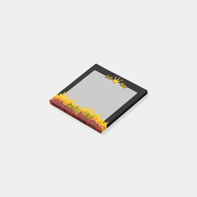 Bloco De Notas Grill King Crown (Inclinado)