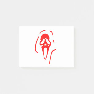 Bloco De Notas Gritar Ghost Face