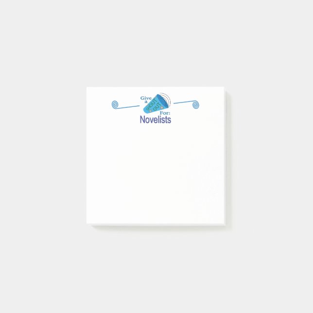 Bloco De Notas Gritar por Novelistas (Frente)