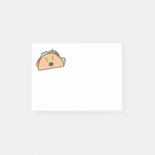 Bloco De Notas Grouchy Taco (Frente)