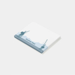 Bloco De Notas Gruas do estaleiro