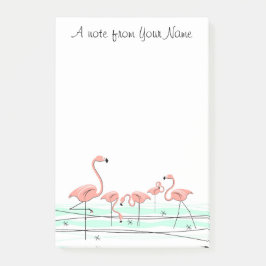 Bloco De Notas Grupo Flamingo Ocean "Text"