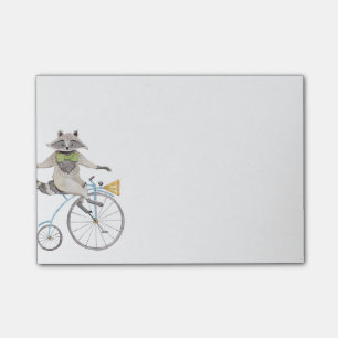 Bloco De Notas Guaxinim da equitação