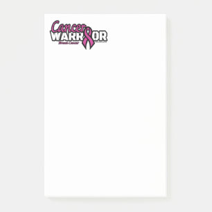 Bloco De Notas Guerreiro...Cancer de peito