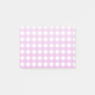 Bloco De Notas Guingão rosa pálido