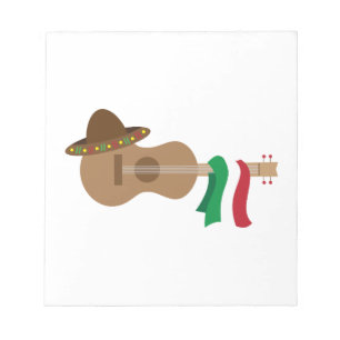 Bloco De Notas Guitarra espanhola