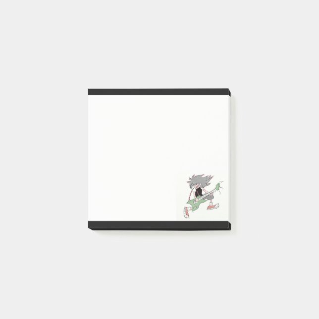 Bloco De Notas Guitarrista (Frente)