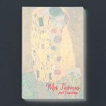 Bloco De Notas Gustav Klimt O Beijo - Posta Personalizada Notas 4<br><div class="desc">As notas do Posto Beijo são perfeitas para professores de arte ou qualquer um que aprecie arte! O texto pode ser personalizado com seu nome e profissão.
O beijo foi pintado por Gustav Klimt entre 1907 e 1908.</div>