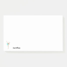 Bloco De Notas Gymnast feminino