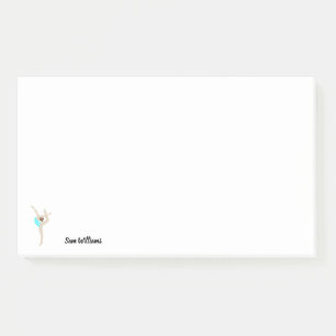 Bloco De Notas Gymnast feminino