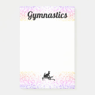 Bloco De Notas GYMNASTICS STATIONERY - Notas de Posto 4"x 6"