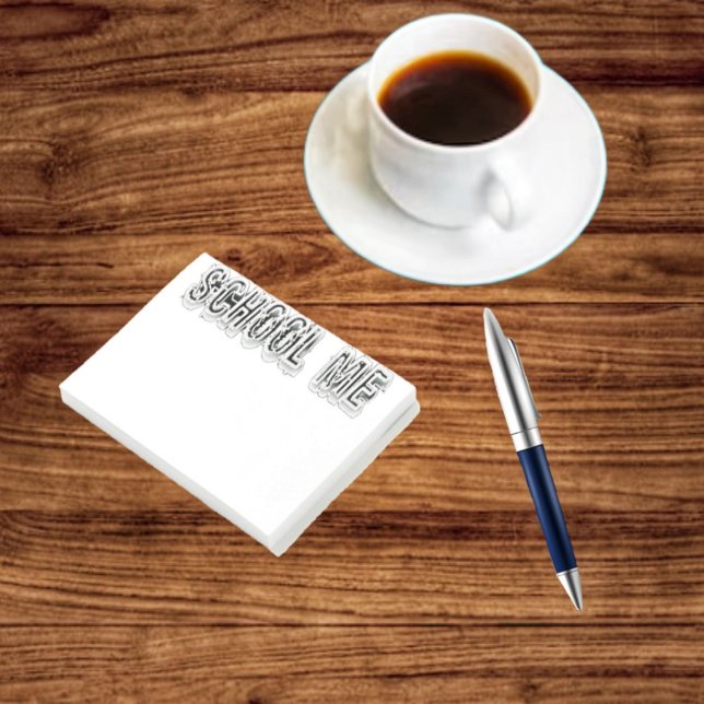 Bloco De Notas H. Notas de Posto de metal translúcido-Wht (H. Metal Translucent-Wht Post-It-Notes, comes in several styles to post memos, to students!)