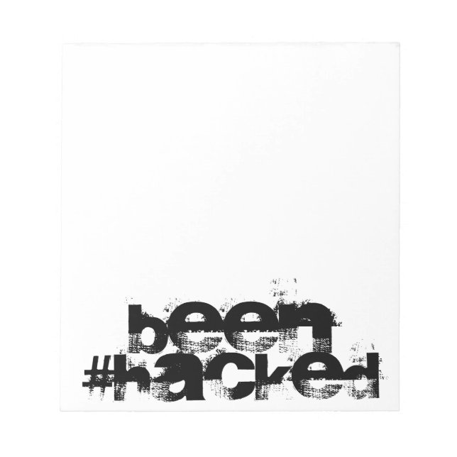 Bloco De Notas Hackeado (Frente)