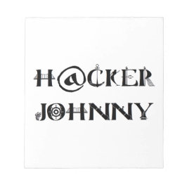 Bloco De Notas hacker johnny