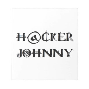 Bloco De Notas hacker johnny