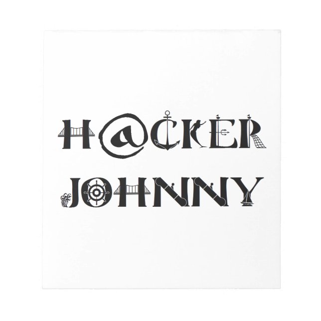 Bloco De Notas hacker johnny (Frente)