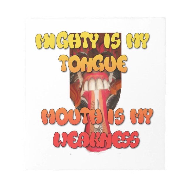 Bloco De Notas Hakuna Matata Matata Matata Grande Boca. (Frente)