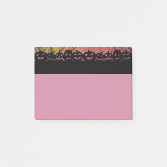 Bloco De Notas Halloween (Frente)
